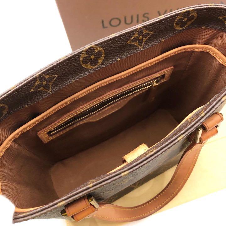Authentic Louis Vuitton Monogram Vavin PM Hand Bag M51172 LV J4588