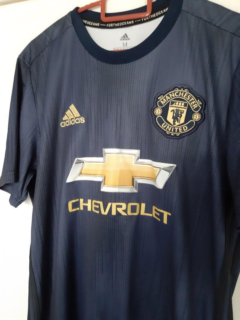 Manchester United Jersey 18 19 Third Kit Beckham Player Edition Sports Sports Apparel On Carousell