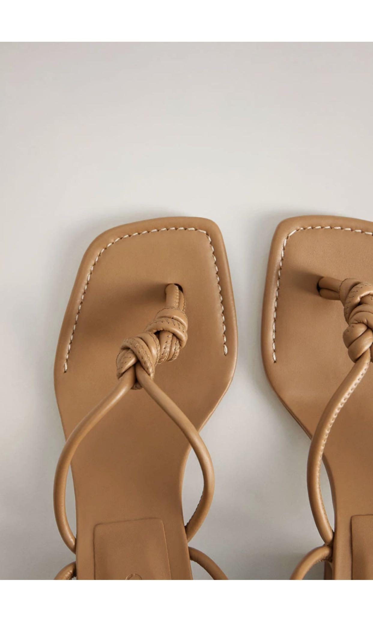 mango strips sandals