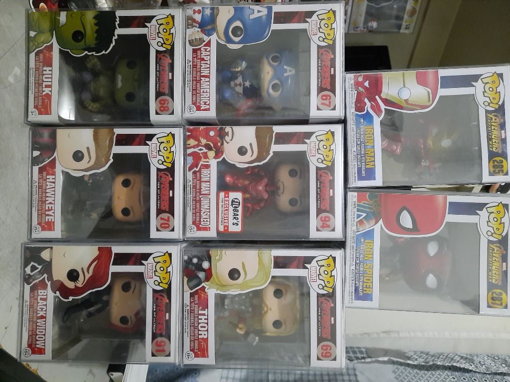 Marvel Avengers Funko Pop Set Toys Games Toys On Carousell