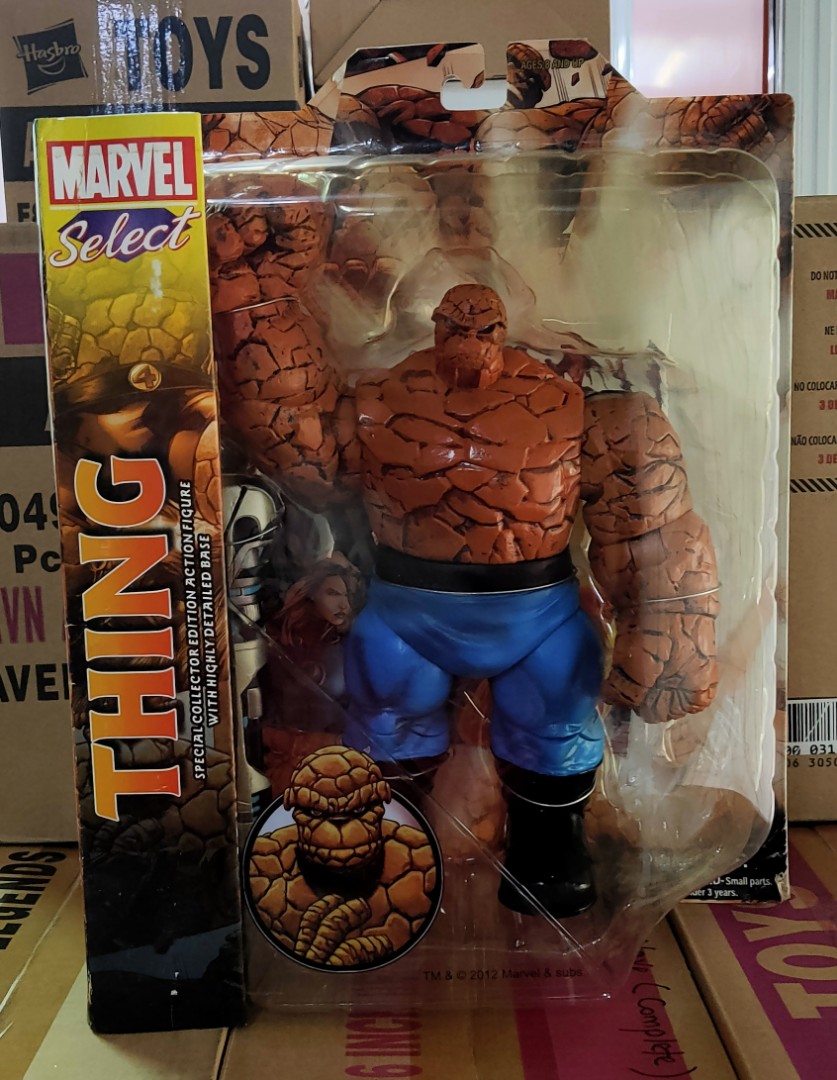 marvel select thing action figure