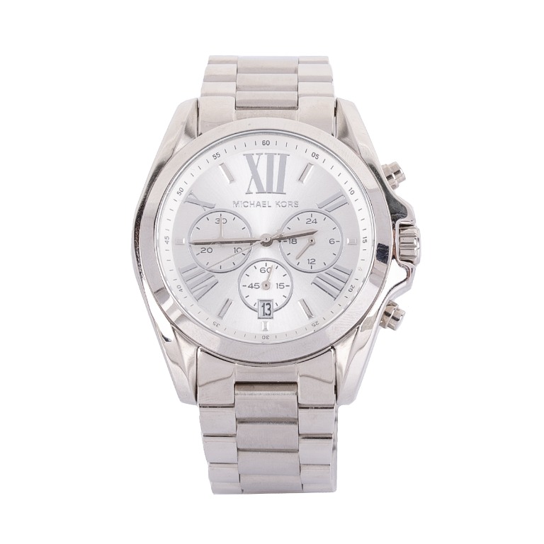 MICHAEL KORS Bradshaw Chronograph Silver Tone Men s MK5535 Watch