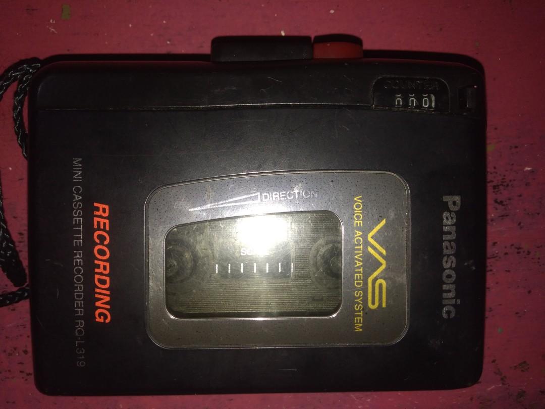 Mini Cassette Tape Recorder, Audio, Portable Music Players on Carousell
