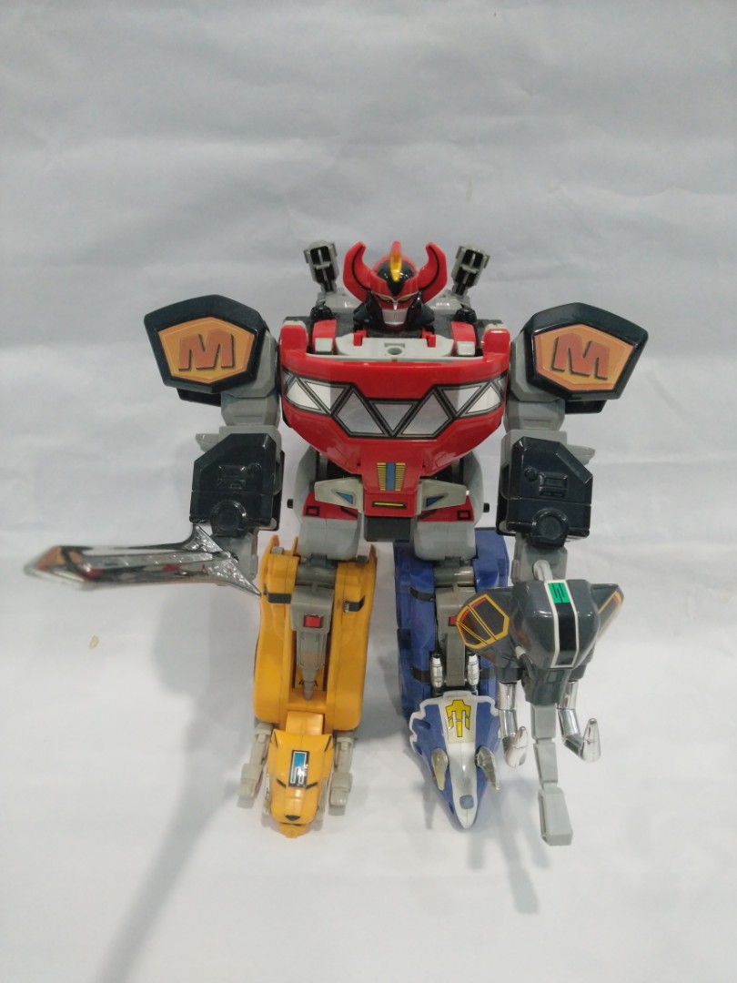 MMPR Mighty Morphin Power Rangers Megazord 1993 Deluxe DX Action