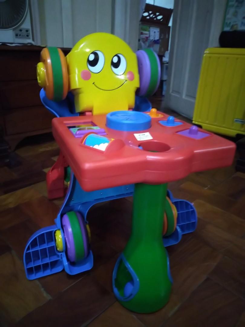 Reprice!!!Multi-function Push Walker Ride On Toy (Category: Infant Playtime) located in Manila. Submitted by ziogrey (Listing ID 1009419287, Image 1). Description: The toy that grows with your baby Educational Toy With Sounds Develops Motor Skills Push Walker Ride On Toy for older babies In Excellent Condition made of high quality material safe and durable with Box location: gagalangin tondo mani can be shipped thru lalamove or grab within metro 