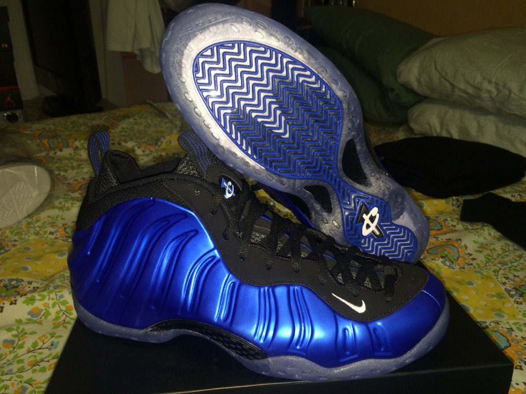 Nike Air Foamposite One Royal Blue 20th Anniversary Men s Fashion