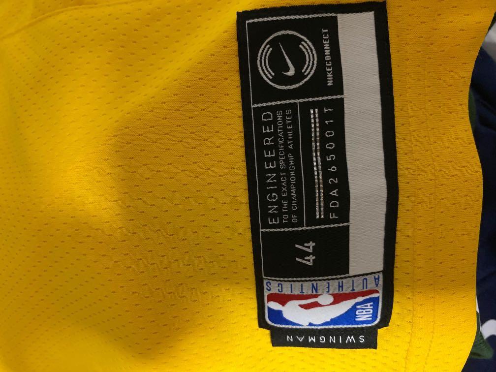 Lebron James Nike nba authentic SWINGMAN Lakers Earned jersey 44 size Medium