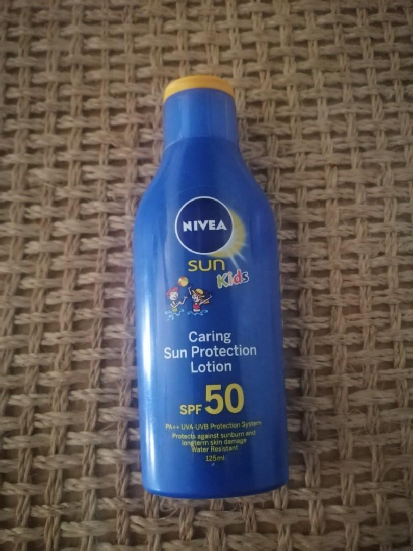 nivea sun kids sunblock babies kids bathing changing other baby bathing changing needs on carousell