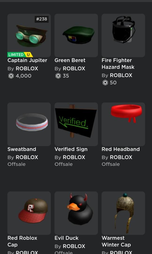 Og Roblox Account Toys Games Video Gaming In Game Products On Carousell - og roblox