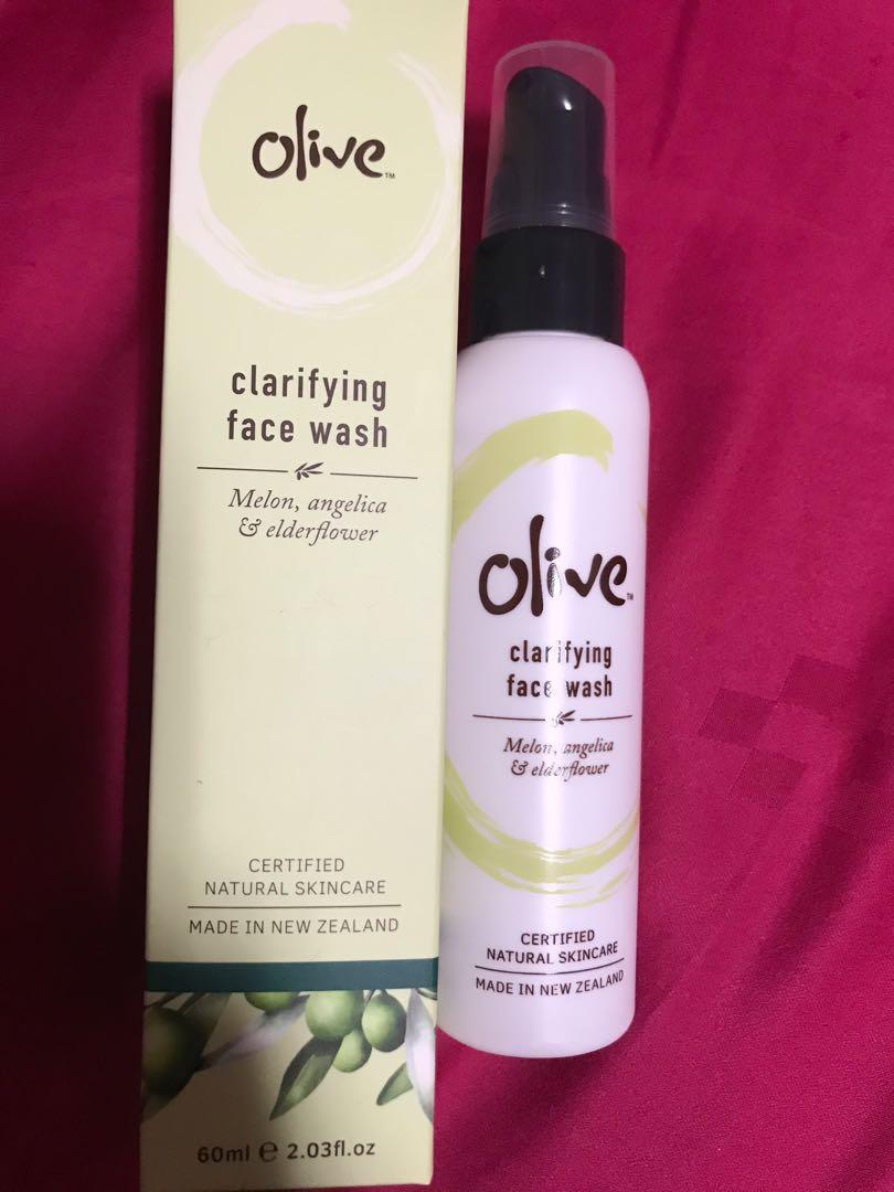 olive face wash
