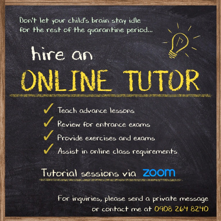 Online Math and Science Tutor
