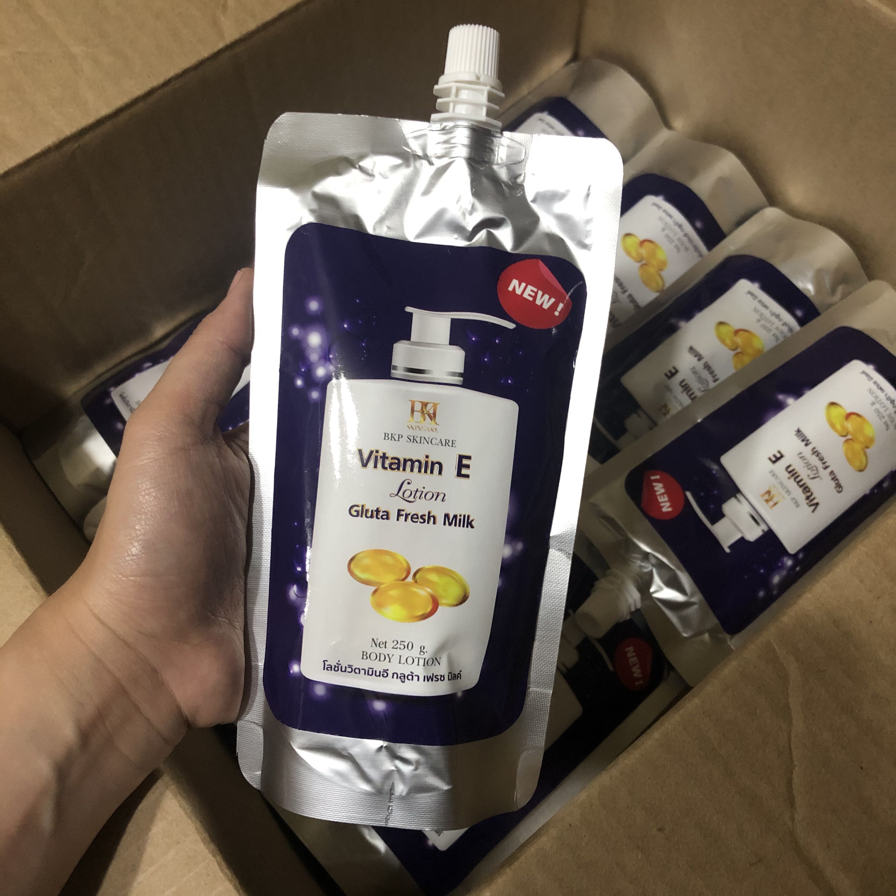 vitamin e gluta fresh milk lotion