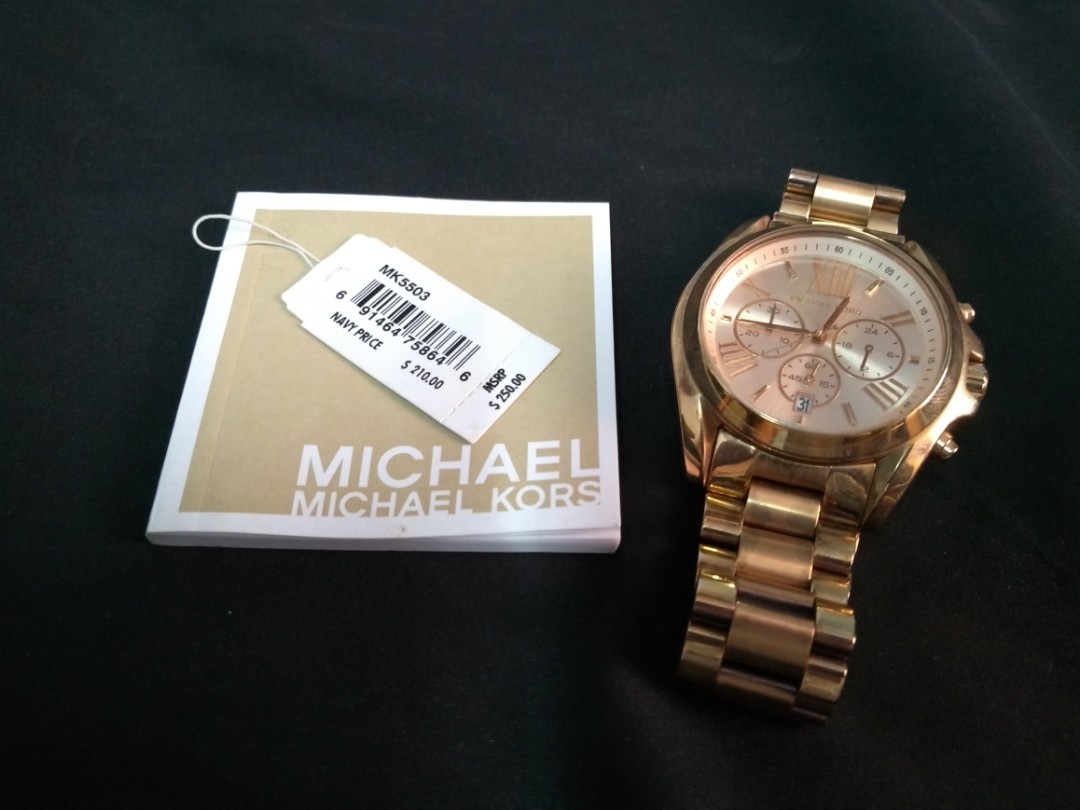 how much the price of michael kors watch