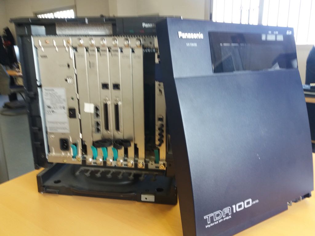 Panasonic HYBRID IP PBX MODEL KXTDA100, Computers & Tech, Parts
