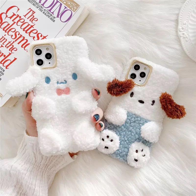 Po Cinnamoroll Plush Case Mobile Phones Tablets Mobile Tablet Accessories Cases Sleeves On Carousell