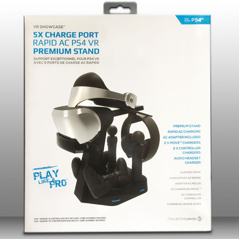vr headset charging station