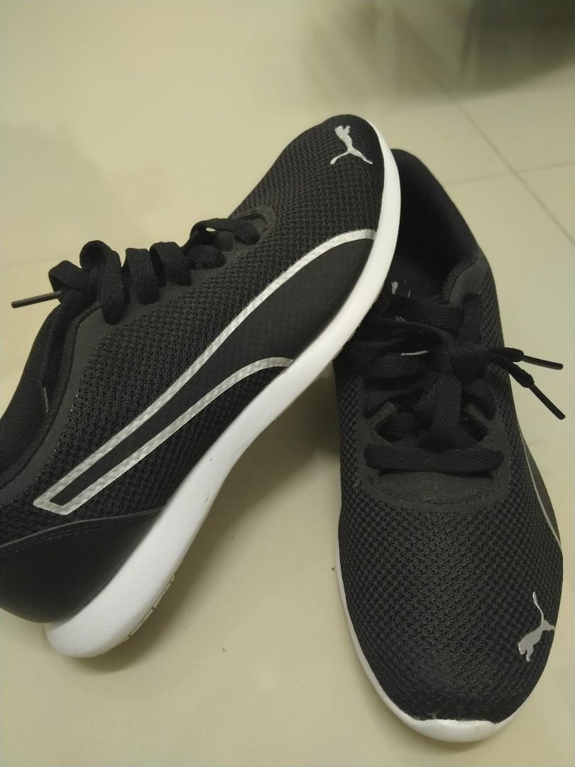 puma black soft foam
