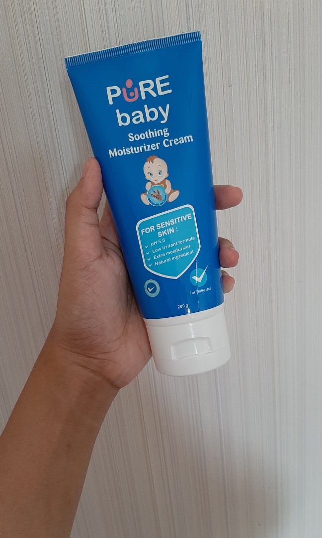 pure baby soothing moisturizer cream