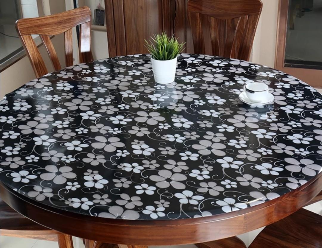 圓形PVC膠枱墊108起, PVC plastic round table mat from 108, 傢俬＆家居, 家居裝飾, 地氊
