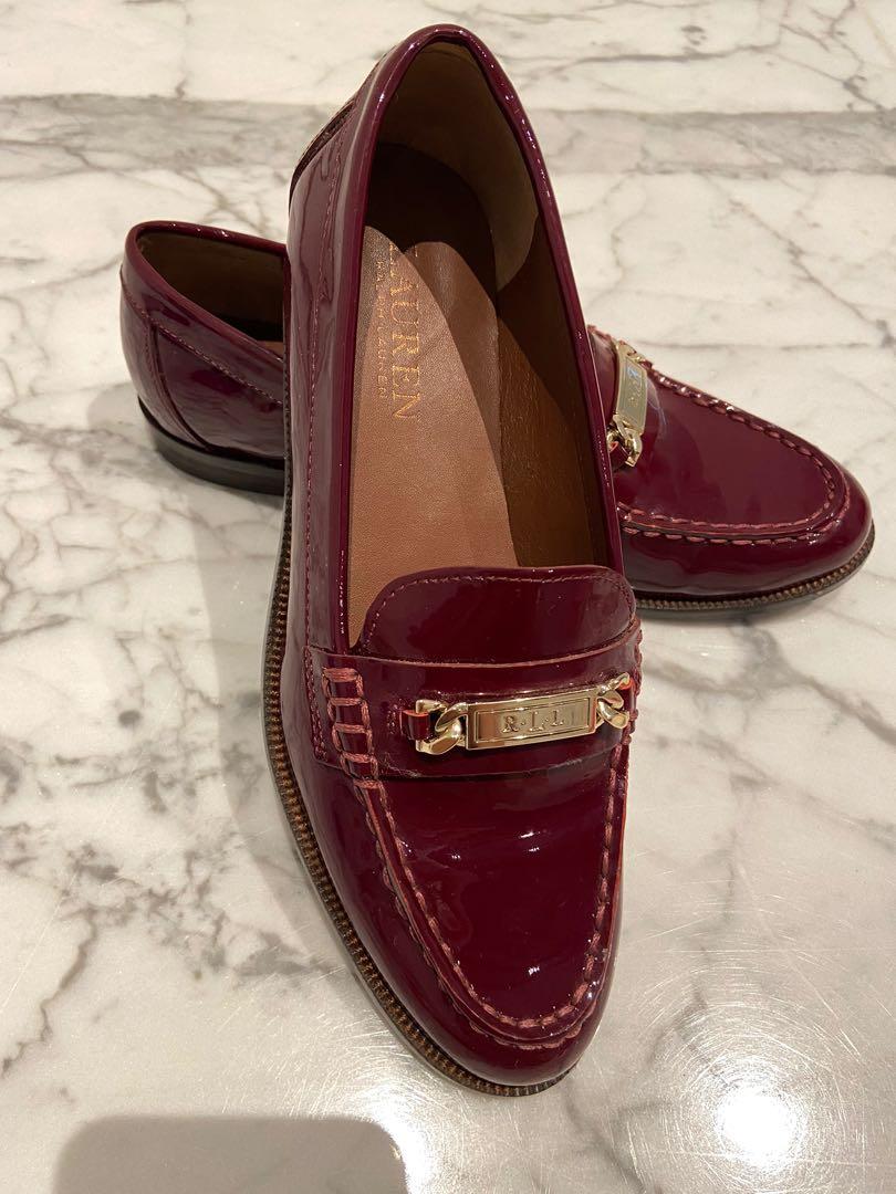 Ralph lauren patent leather loafers sale