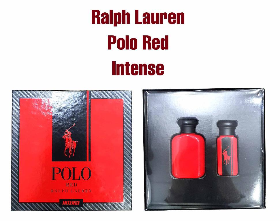 Polo red intense gift set hotsell