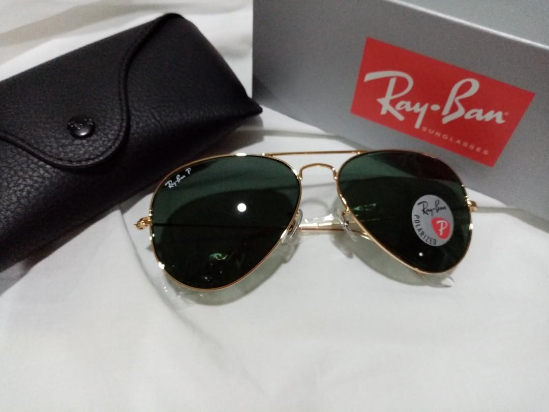 Rayban Aviator Large Metal Sunglasses Rb3025 001 58 58 Women S Fashion Accessories Eyewear Sunglasses On Carousell