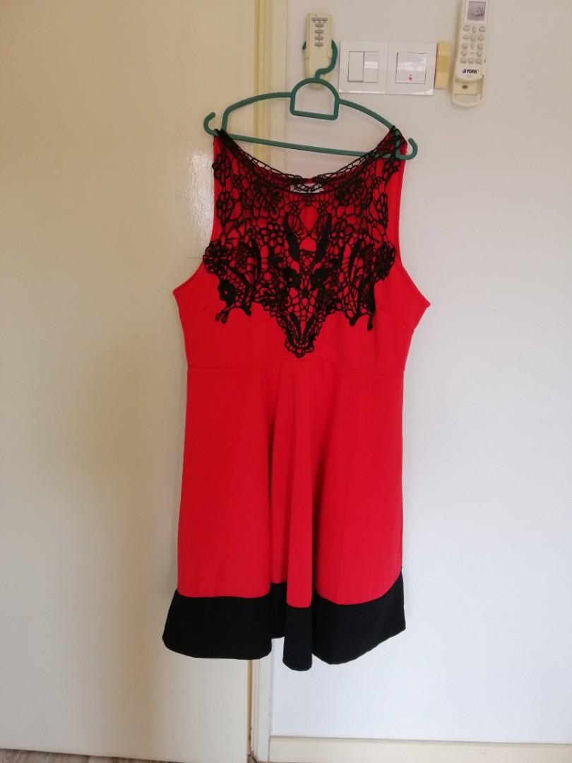 red dresses uk plus size
