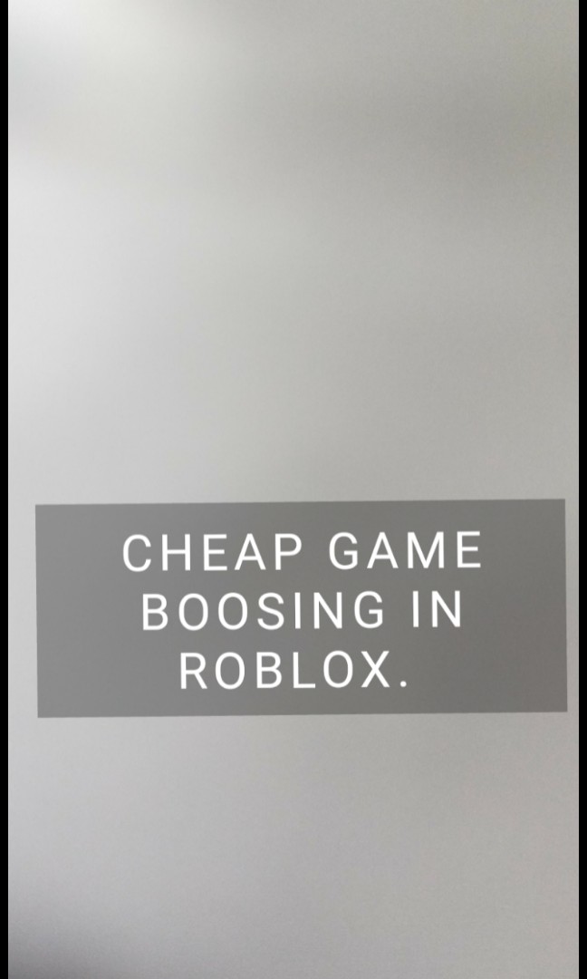 Roblox Game Boosting Cheap Come Buy Now Toys Games Video Gaming Video Games On Carousell - give me 100 for 200 robux plz roblox