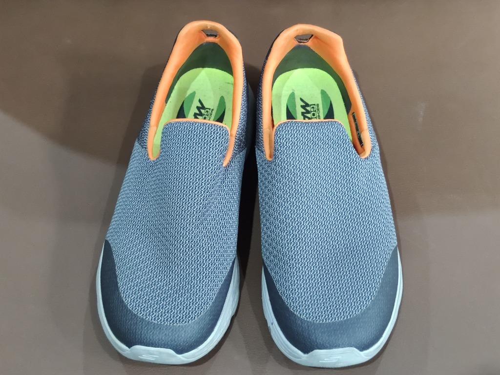 skechers goga max mens orange
