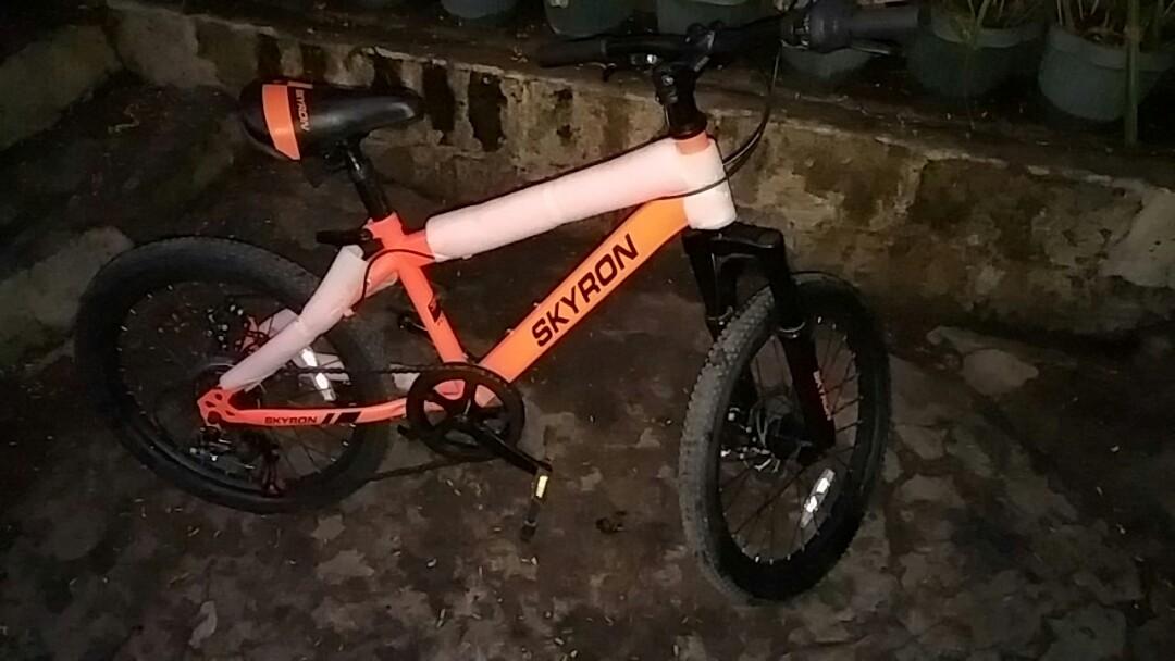 Skyron mini mountain bike discount