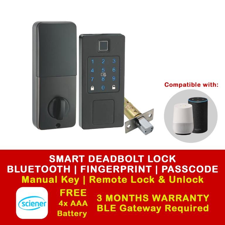 alexa compatible lock