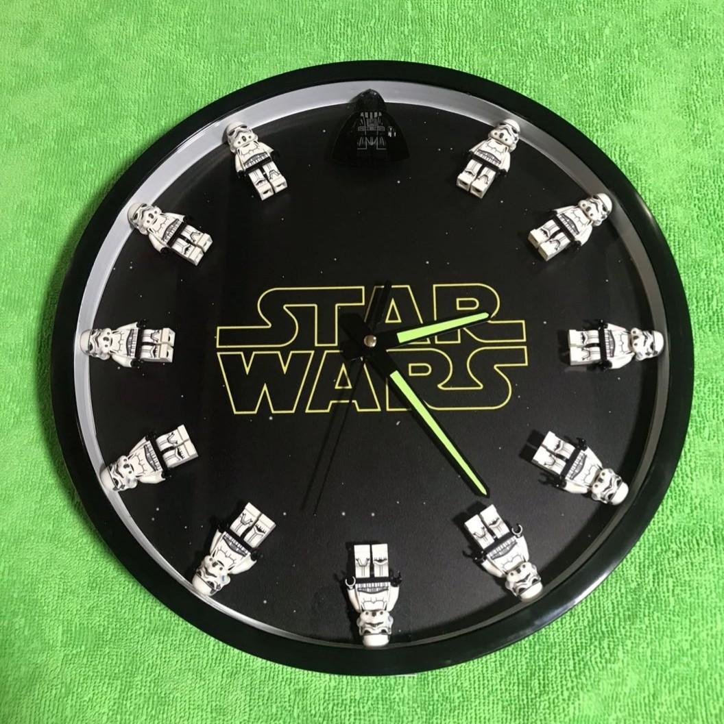 Starwars Clock (alt minifigs) (Category: Clocks) located in Manila. Submitted by apons_corner (Listing ID 1009320955, Image 1). Description: Starwars clock clock size - 11.5" clock color - black actual photos are posted (wysiwyg) To God be all the Glory. Thank you.