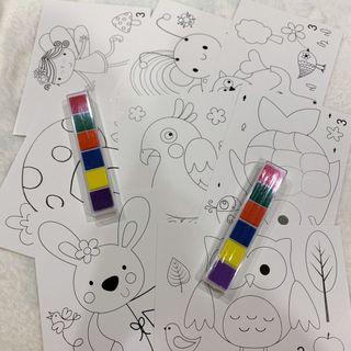 Finger painting set (stay home set)