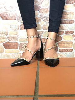 Studded Heels