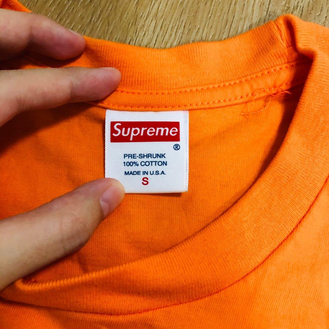 Supreme shop shirt orange