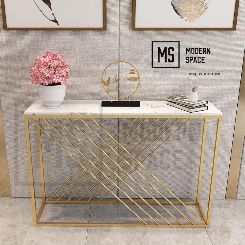 Suzanne Modern Marble Hallway Console Sdr199 Furniture Tables
