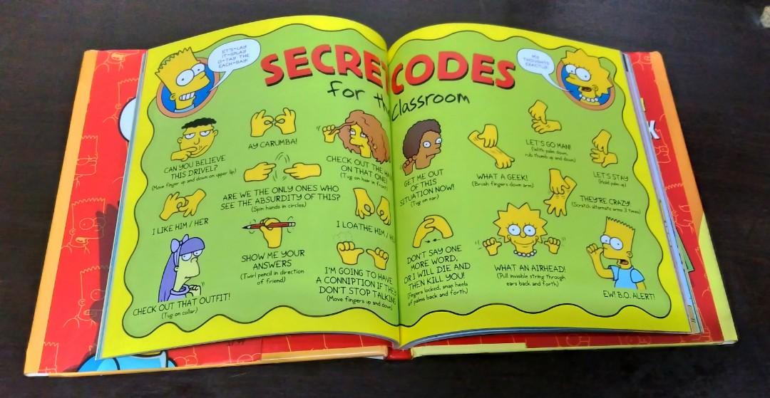 Simpsons Library The Bart Book (Simpsons Library of Wisdom, Hobbies & Toys, Books ...