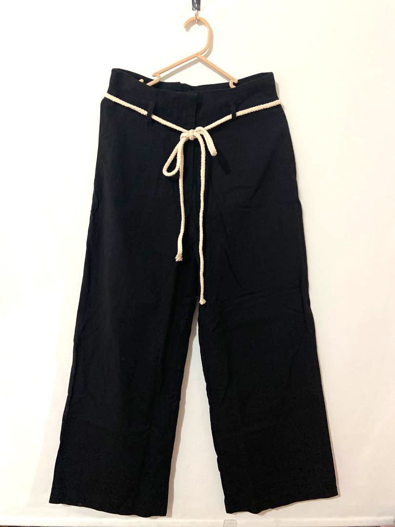 Fold Back Flare Pant