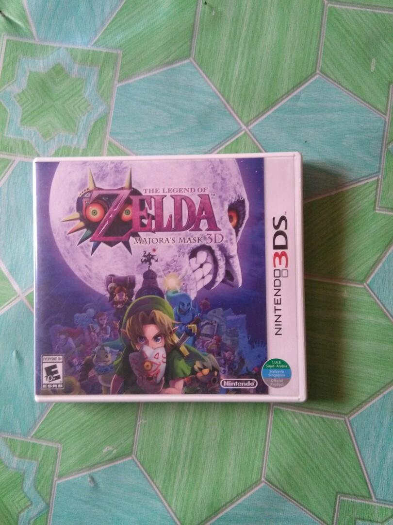 3d legend of zelda on Sale The Legend Of Zelda Majora S Mask 3d Video Gaming Video Games Nintendo On Carousell