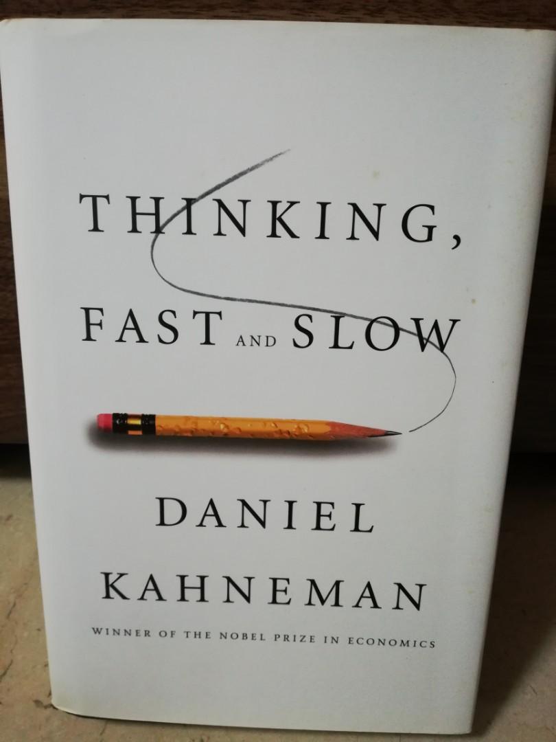 Thinking Fast And Slow Hard Cover Books Stationery Non Fiction On Carousell