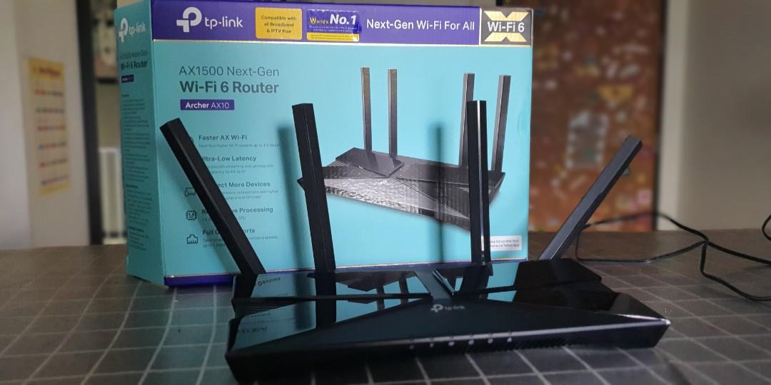 Tp Link Wifi 6 Ax1500 Archer Ax10 Computers Tech Parts Accessories Networking On Carousell