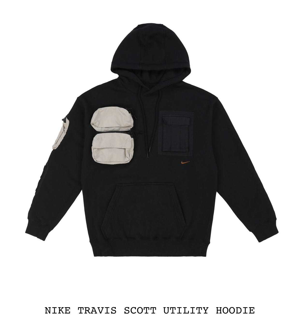 Travis Scott x Nike utility hoodie Men s Fashion Tops Sets Hoodies on Carousell