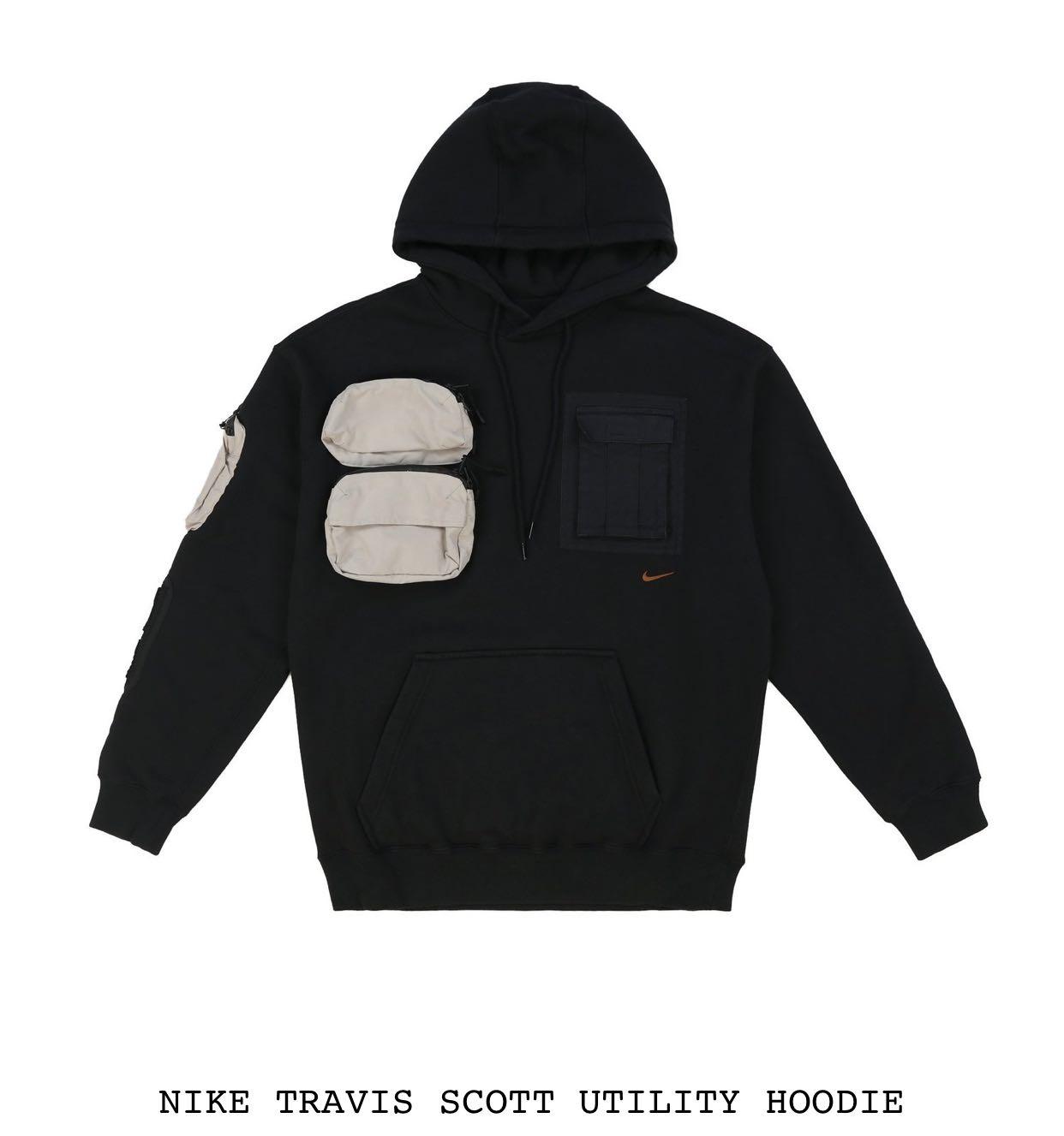 Travis Scott X Nike Utility Hoodie Men S Fashion Clothes Tops