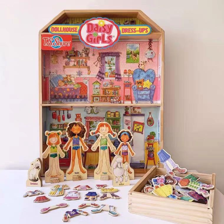 Shure magnetic dress up dolls on sale