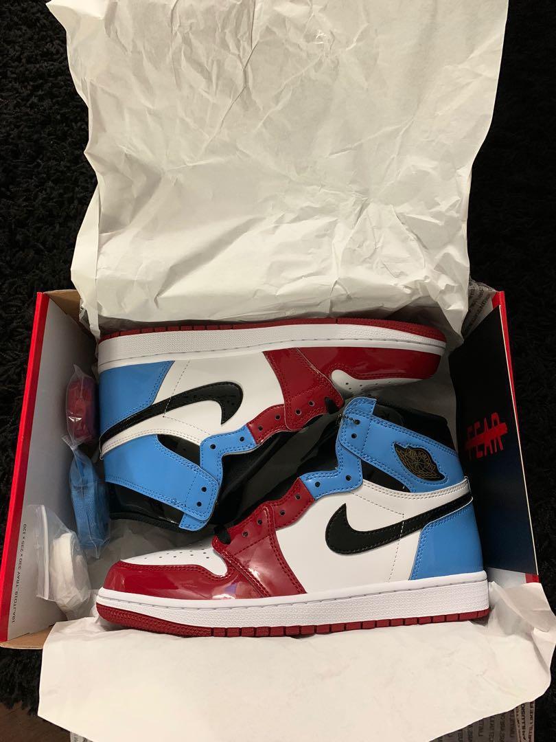 jordan 1 retro high fearless unc