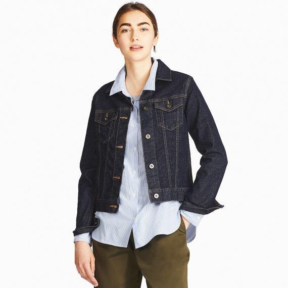 UNIQLO Denim Jacket mailed Women s Fashion Coats Jackets and Outerwear on Carousell