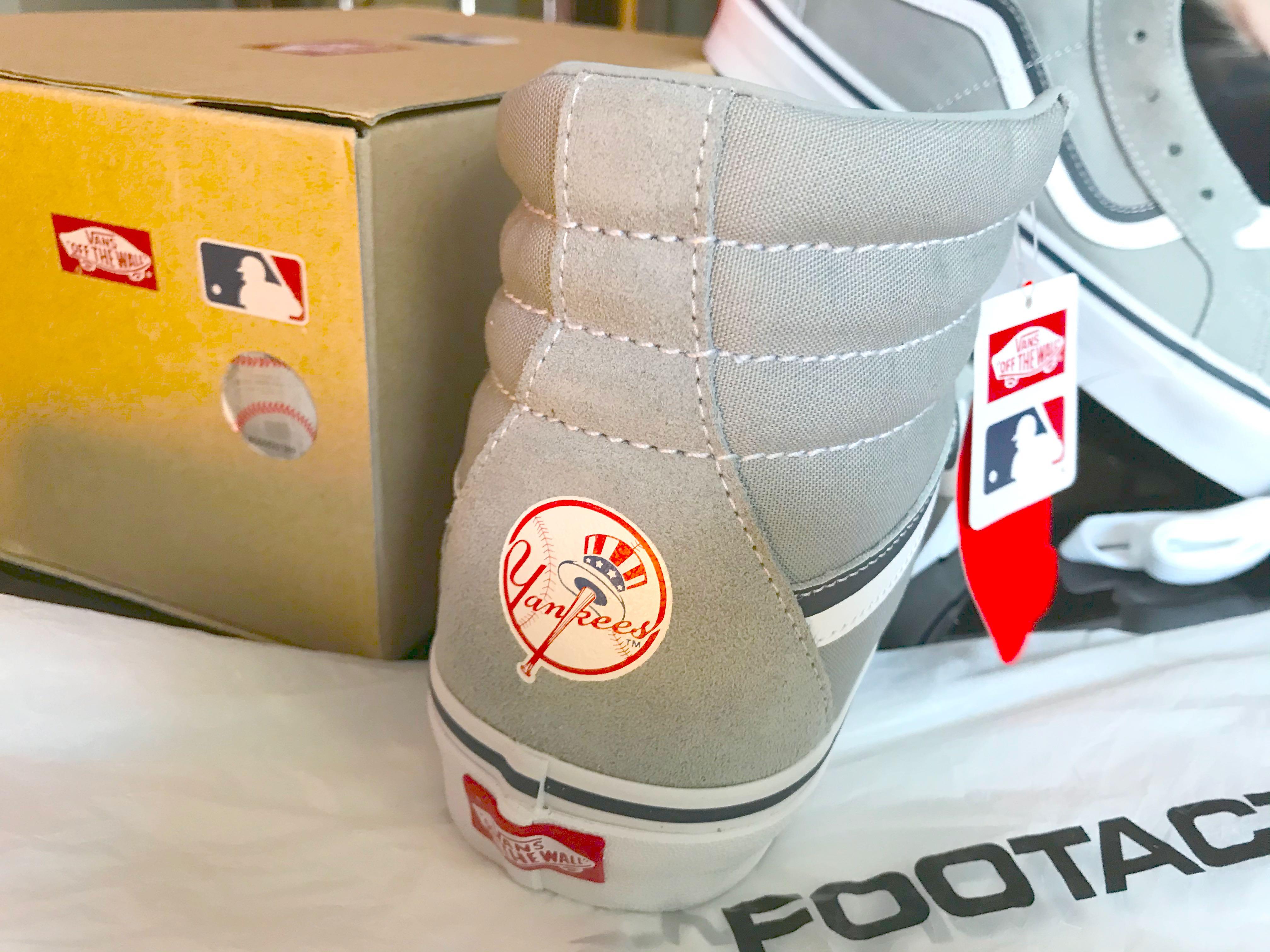 Vans shoes x MLB x New York yankees collaboration Men s Fashion