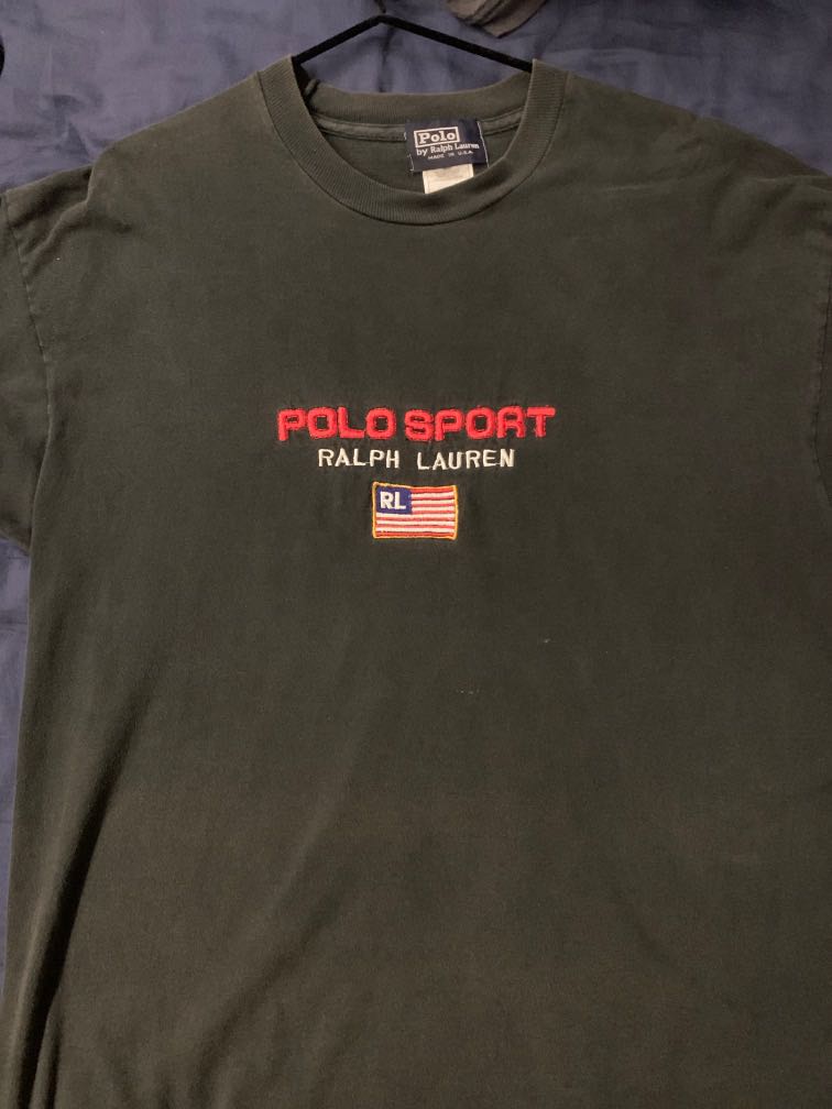 Polo sport ralph top lauren t shirt vintage