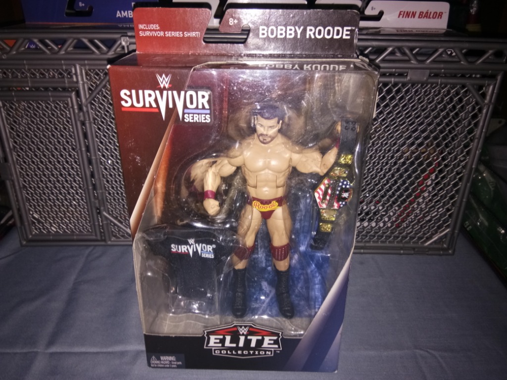 Wwe Mattel Elite Action Figure Survivor Series Exclusive Bobby Roode Toys Games Toys On Carousell