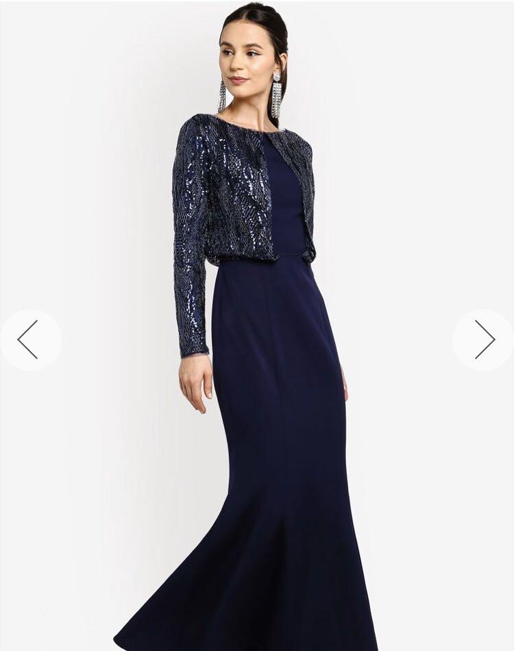 Zalia sequin shop mermaid dress